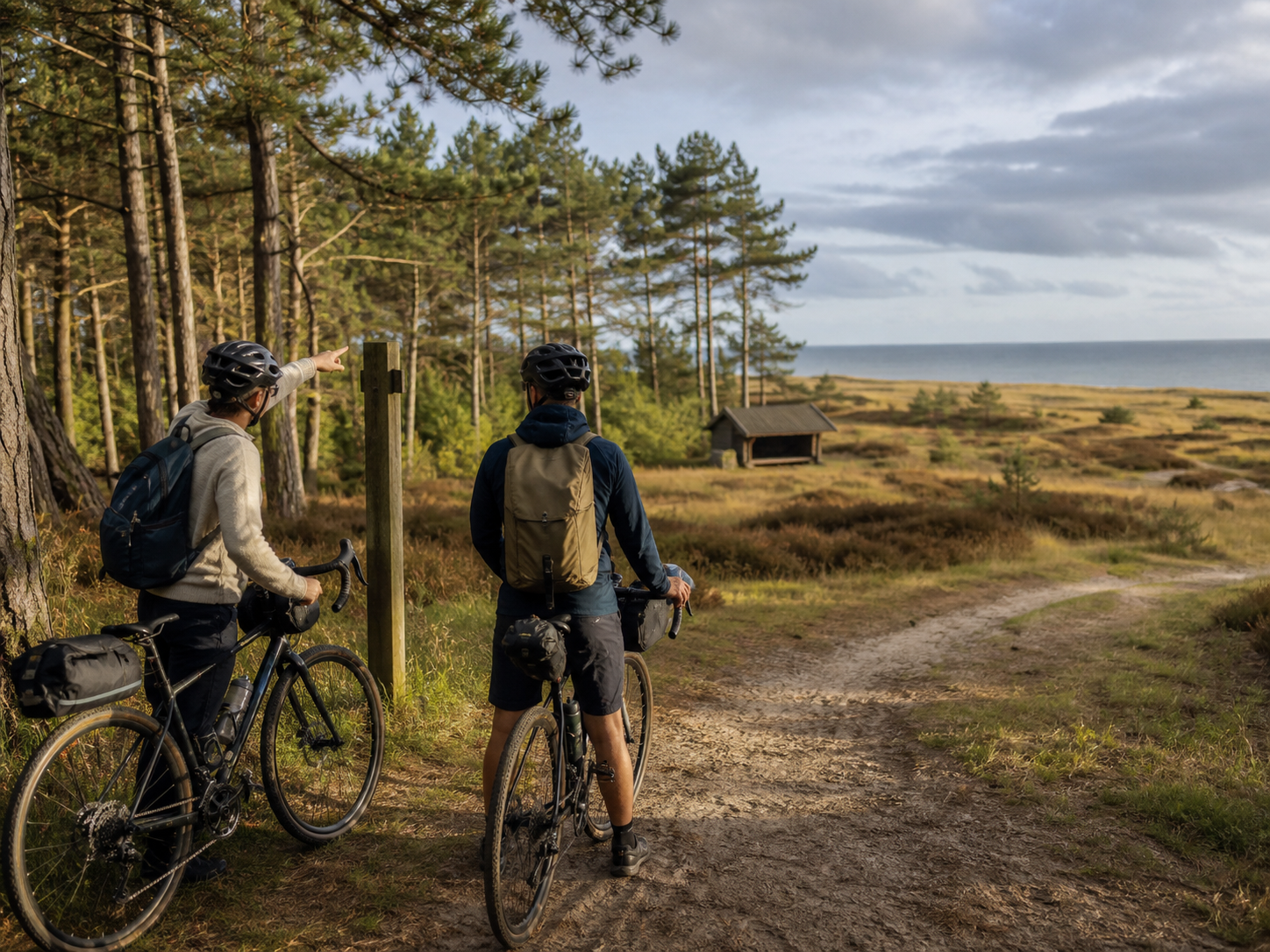 Travellers planning outdoor experiences on the Danish west coast